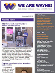We Are Wayne District Newsletter