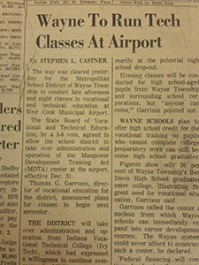 Wayne Township Newspaper History