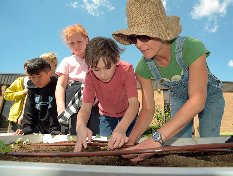 MSD Wayne Partners with The Kitchen Community to Create Learning Gardens