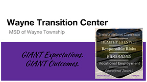 Picture of 'Wayne Transition Center' Title Slide