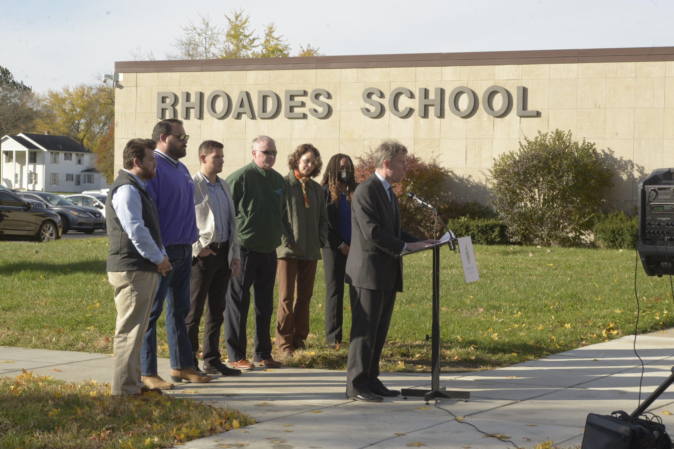 Mayor Hogsett Visits Rhoades Elementary, Announces Street Improvement Project