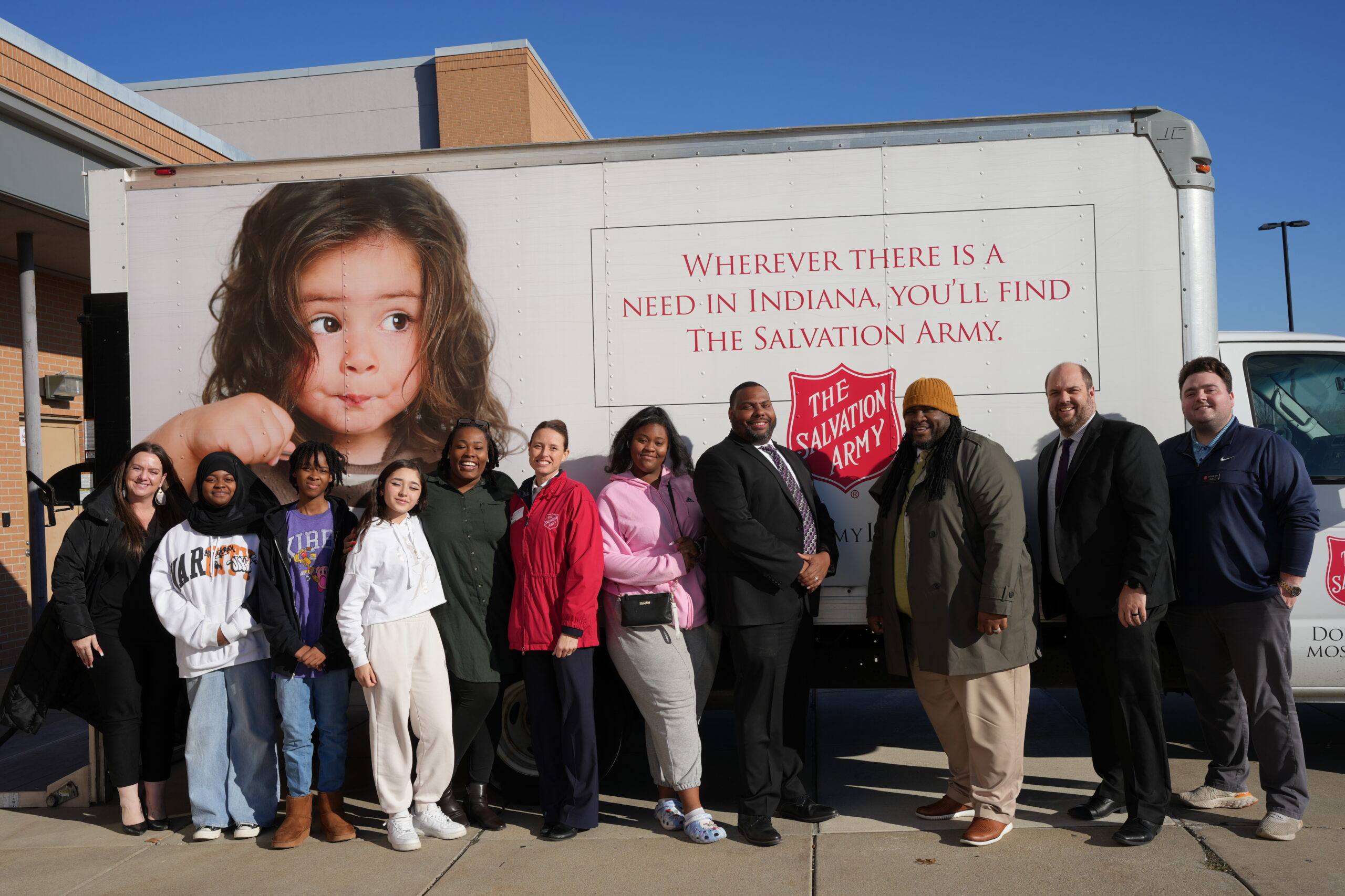 Ben Davis Ninth Grade Center Receives Generous Donation of 700 Coats